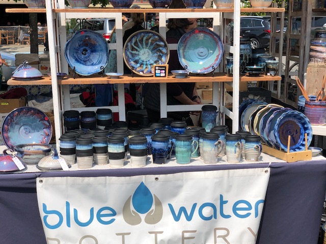 Blue Water Pottery